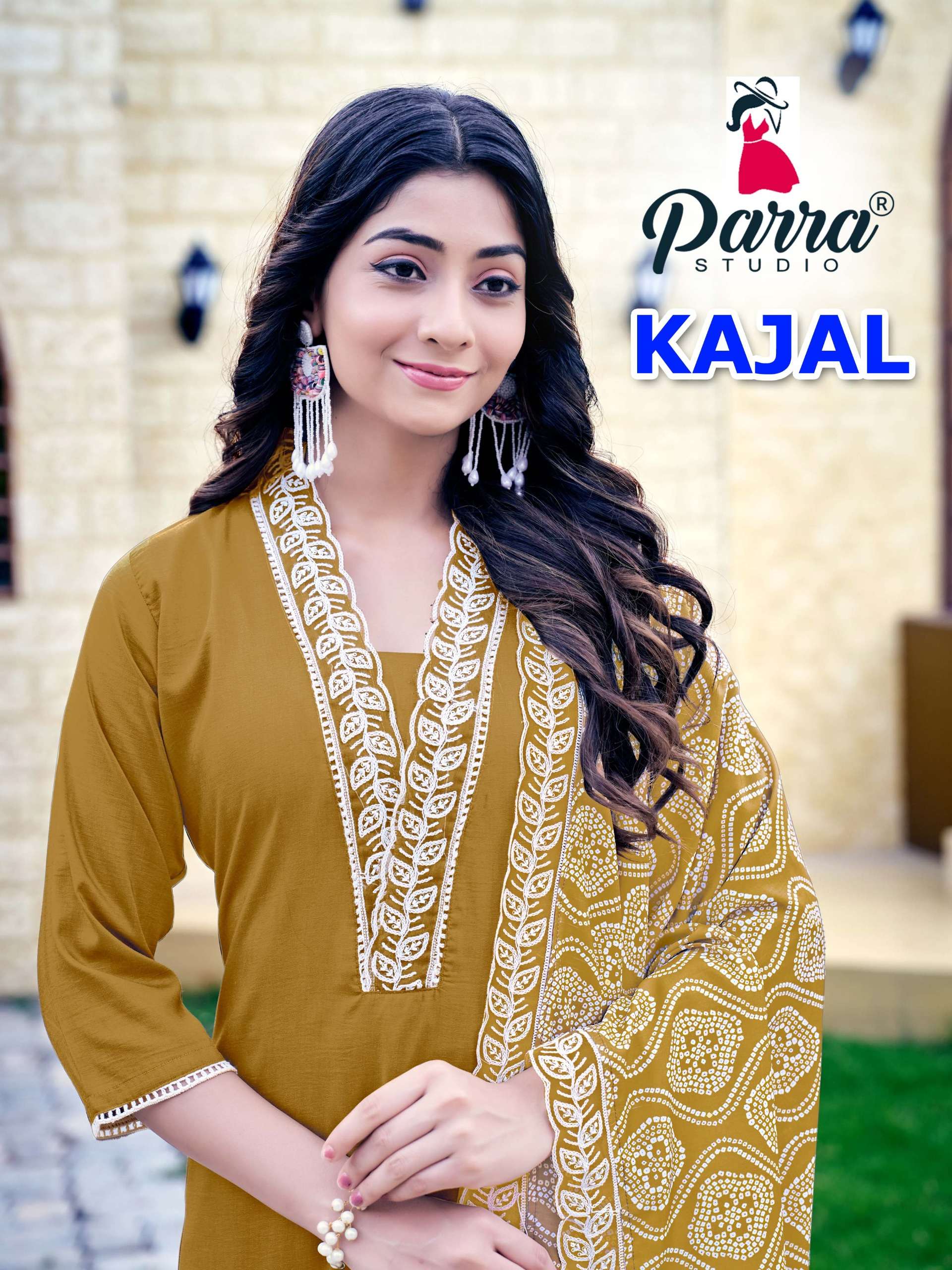 Parra Studio Kajal Silk Daily Wear Salwar Suits Wholesaler In Surat.