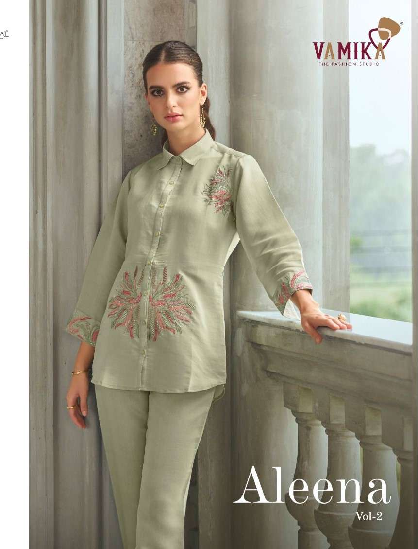 Vamika TM Aleena Vol-2 Viscose Fabric Readymade Kurti Wholesaler In Surat 