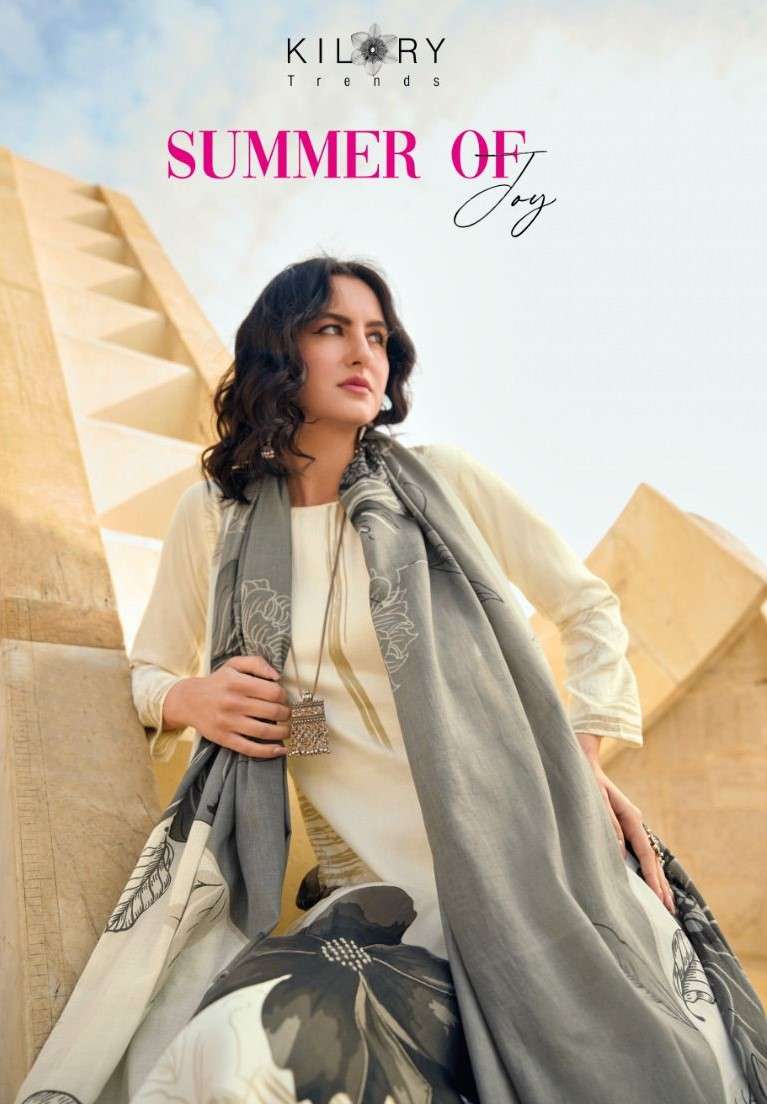 Kilory Trendz Summer Of Joy Cotton Designer Salwar Suits Wholesaler In Surat.