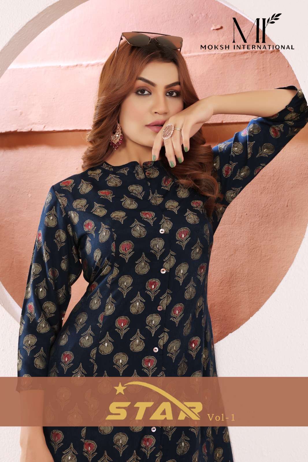 Moksh International Star Vol-1 Viscose  Kurti  Wholesaler In Surat 