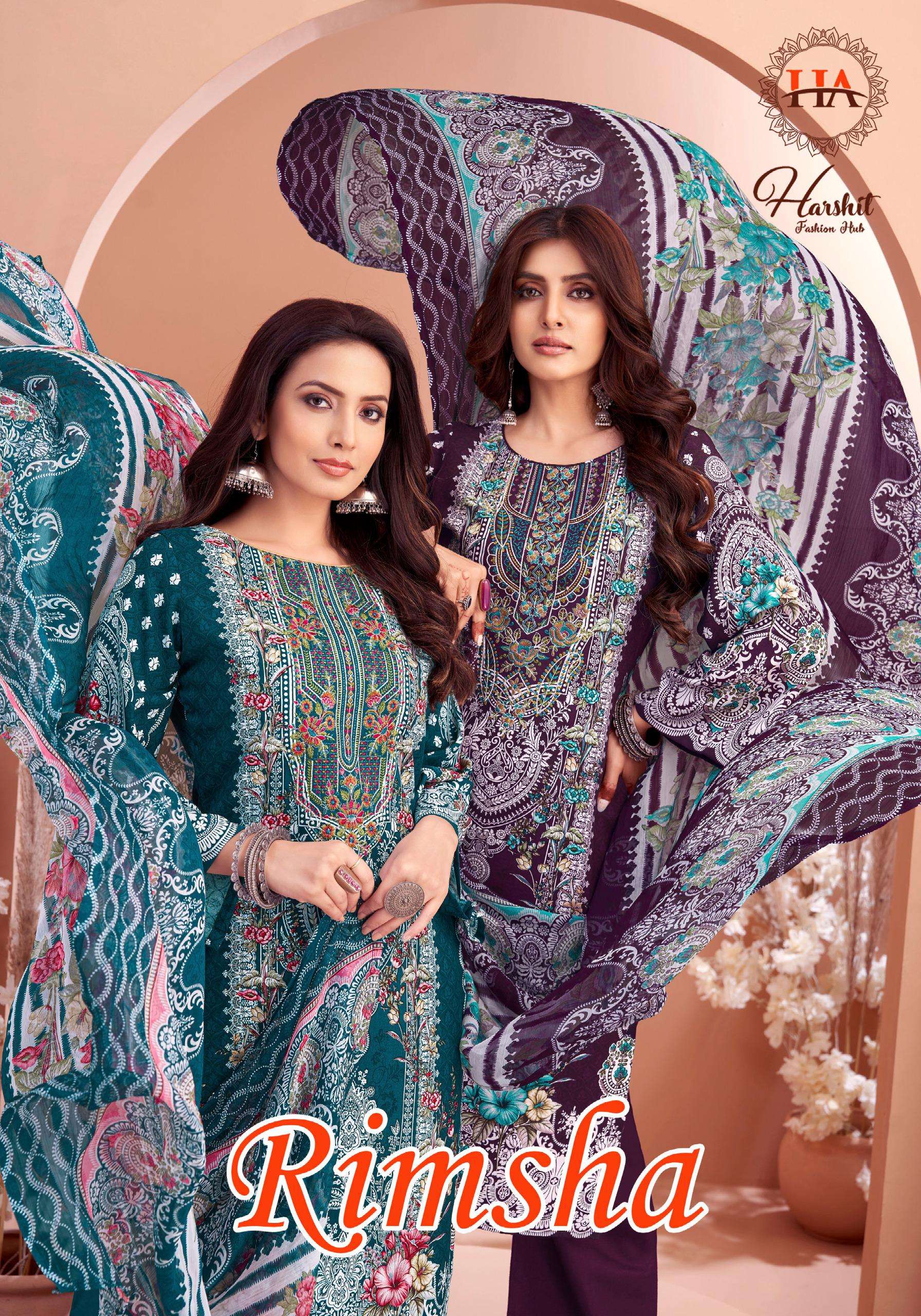 Alok Suit Rimsha Pure Viscose Daily wear  Salwar Suits Wholesaler In Surat. 