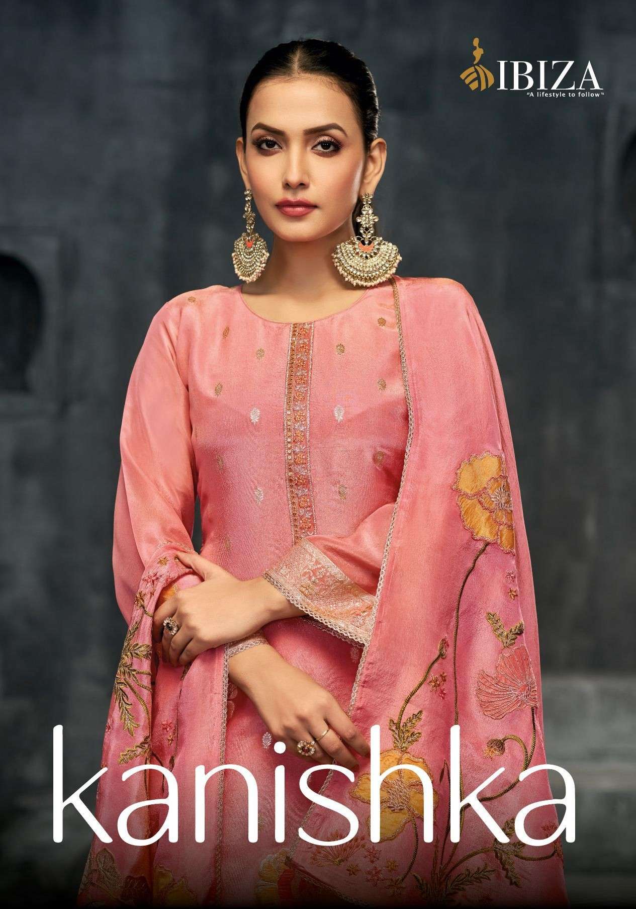 Ibiza Kanishka Jacquard Designer  Salwar Suits Wholesaler In Surat. 